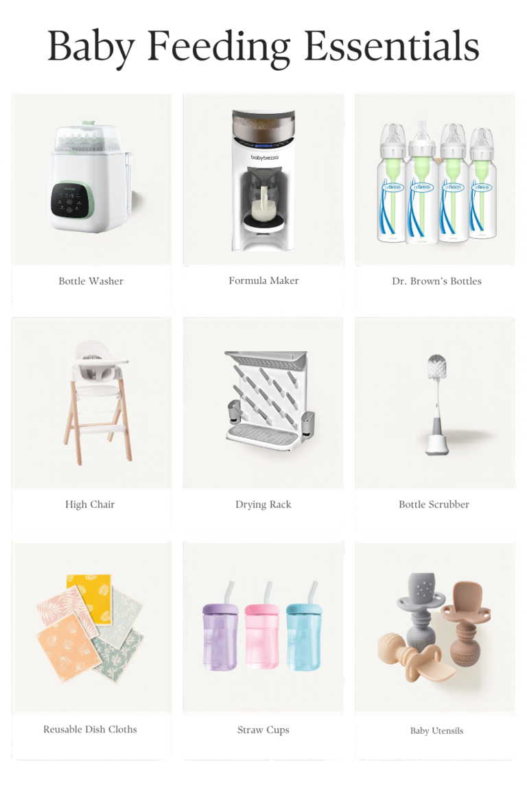 Minimalist Baby Feeding Essentials Pins