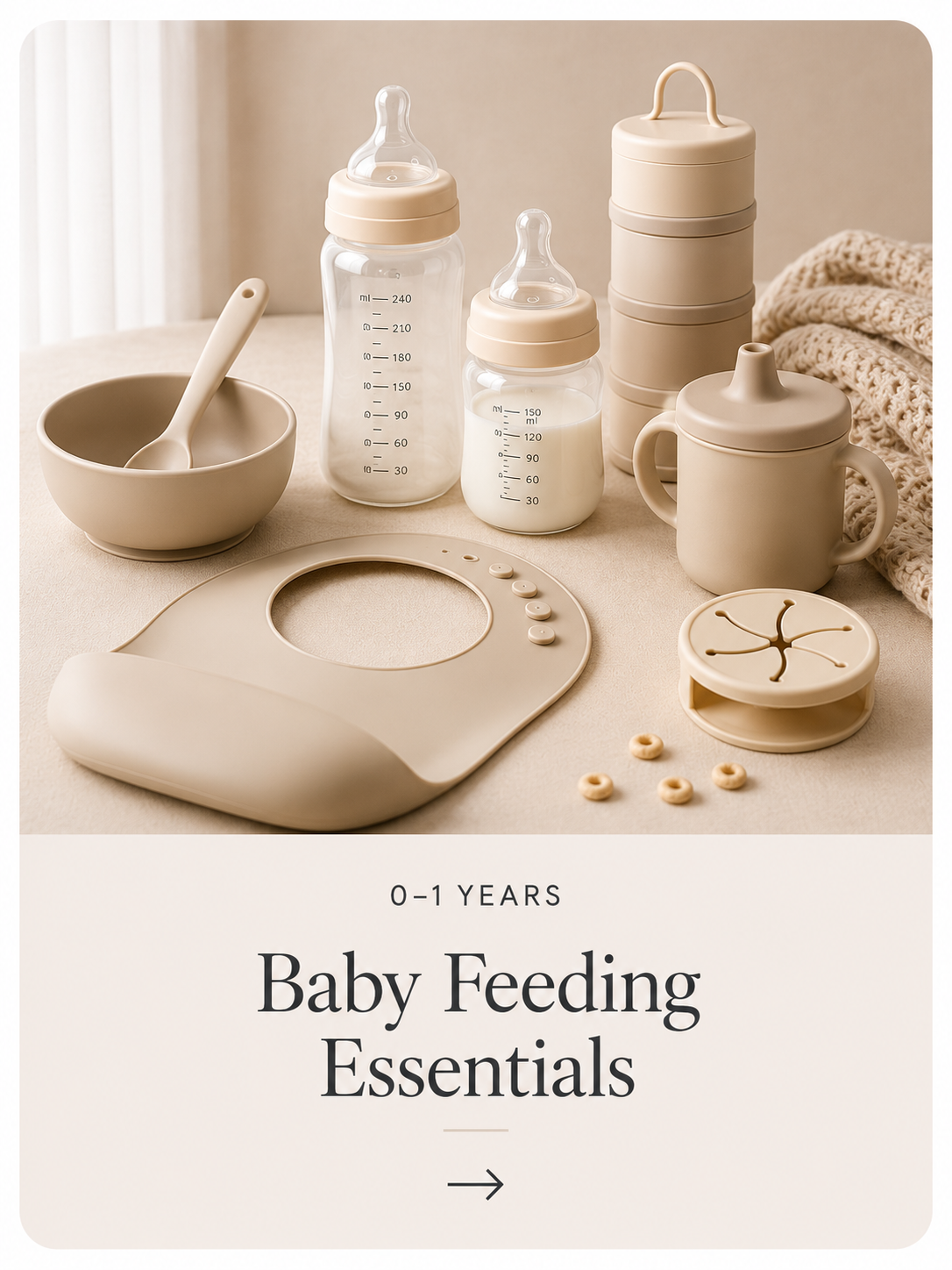 baby feeding essentials