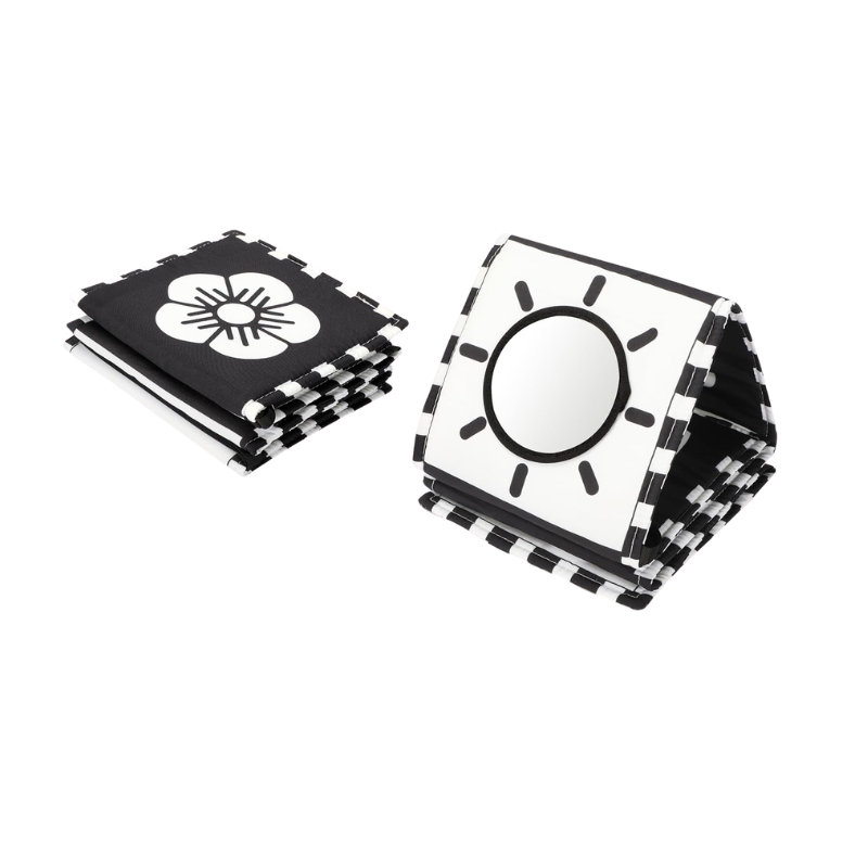 baby toys black and white contrast book