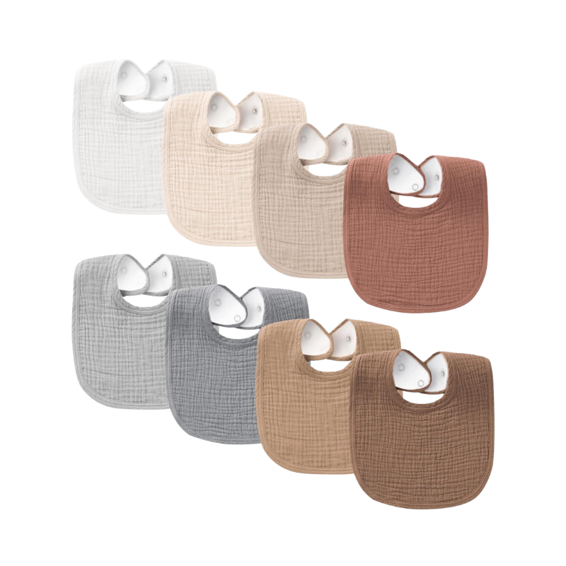 Baby essentials muslin baby bibs