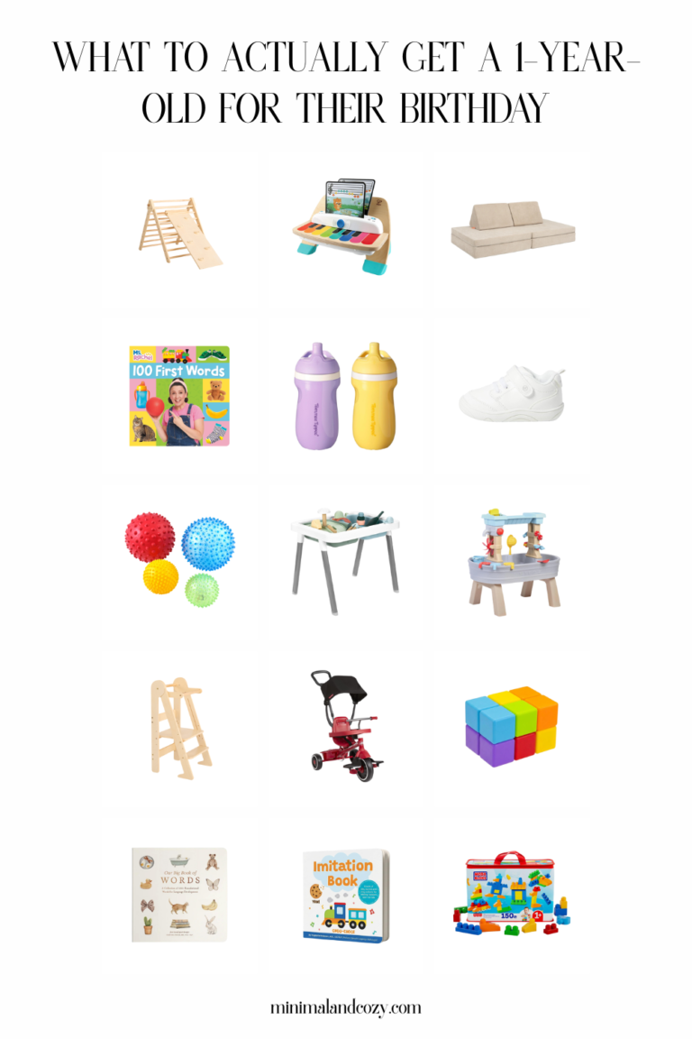 What to Actually Get a 1-Year-Old — Our Real First Birthday Gift List