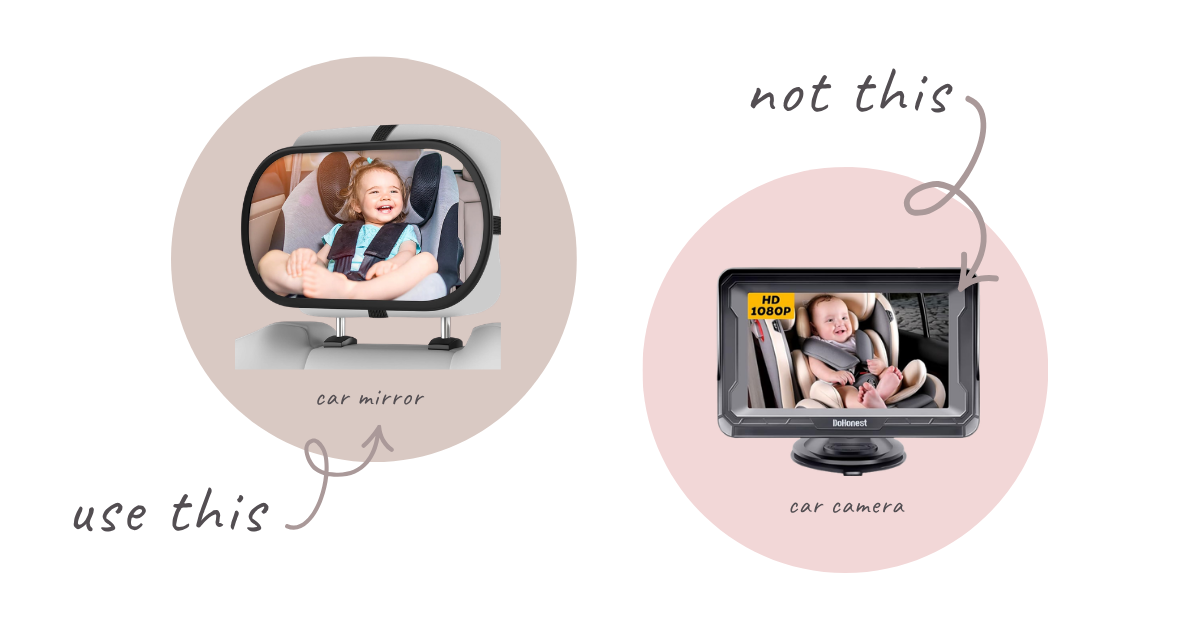 car mirror vs car camera