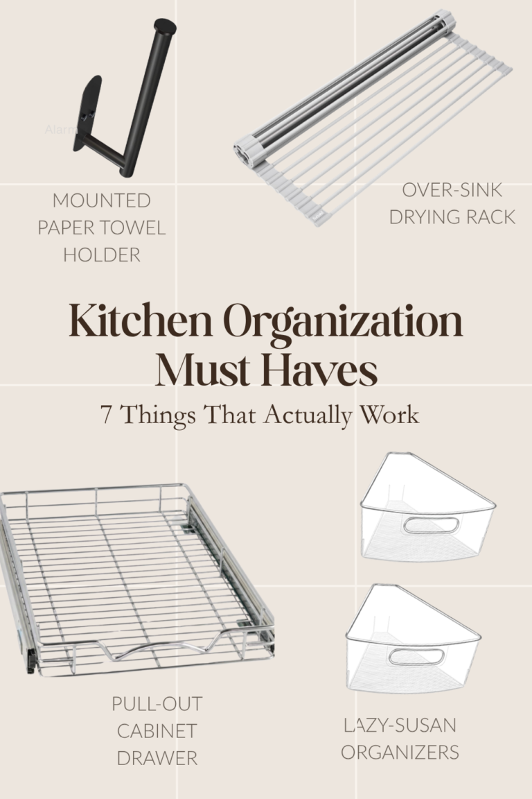 7 Kitchen Organization Must Haves That Actually Earn Their Space